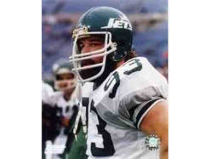 Marty Lyons Autographed Football