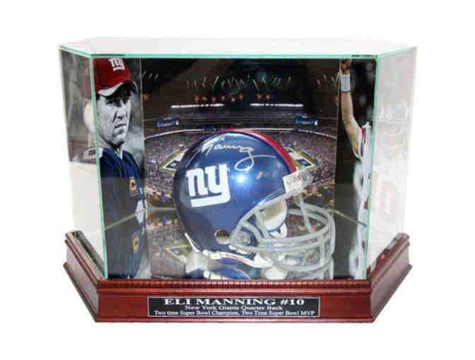 Eli Manning Autographed New York Giants Mini Helmet