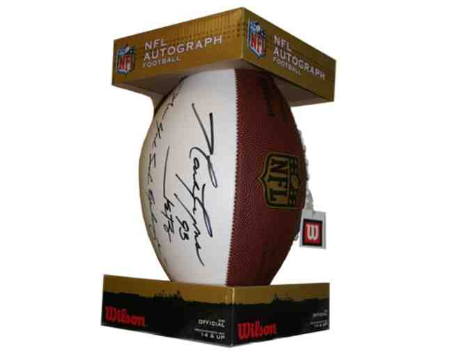 Marty Lyons Autographed Football