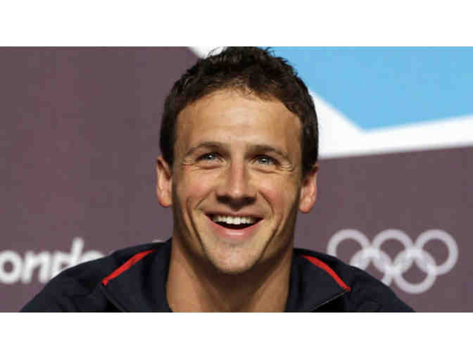 Autographed Swim Cap from Olympians Ryan Lochte and Cullen Jones!