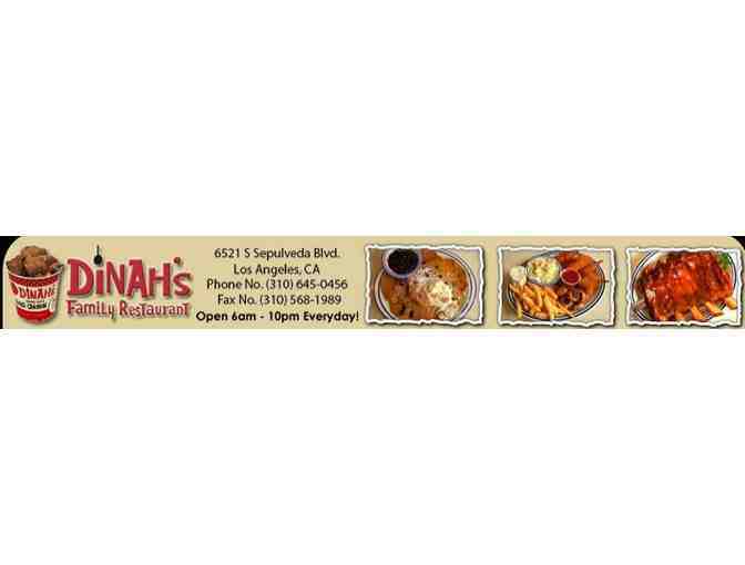 Dinah's Family Restaurant - Gift Certificate - Photo 1