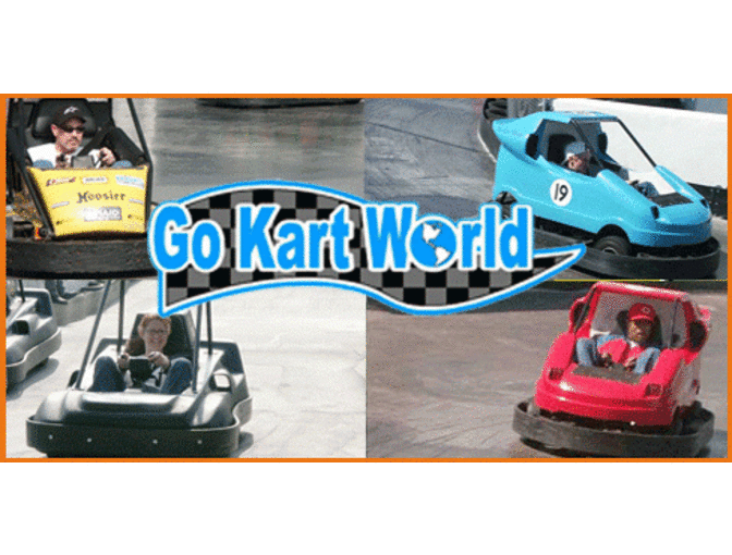 Go Kart World - 4 Ride Tickets - Photo 1