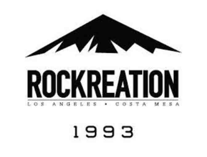 Rockreation Gift Certificate for Kid's Climb - Photo 1