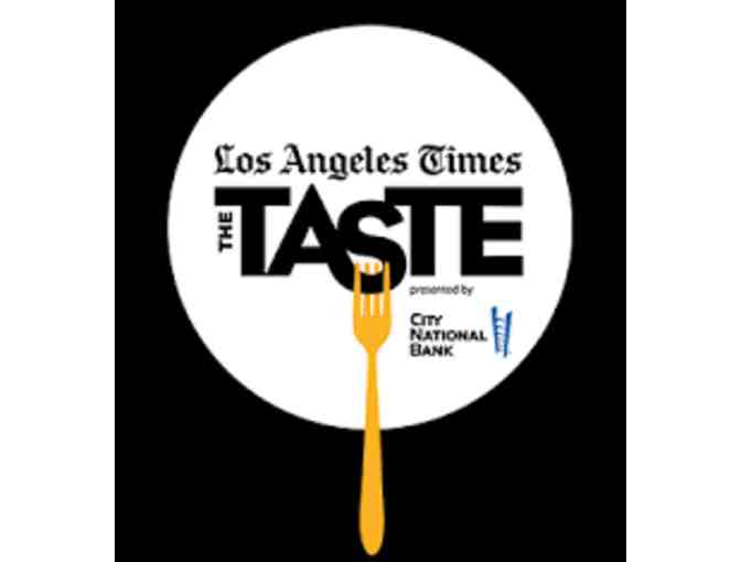 LA Times THE TASTE - 4 Tickets - Photo 1