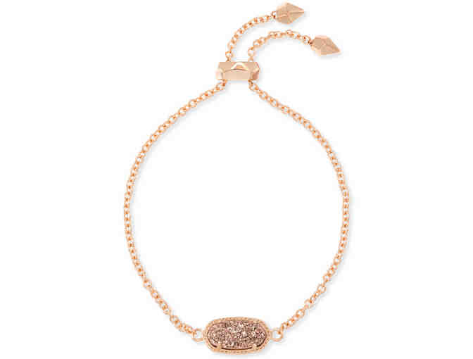 Kendra Scott Necklace and Bracelet Set in Rose Gold Drusy