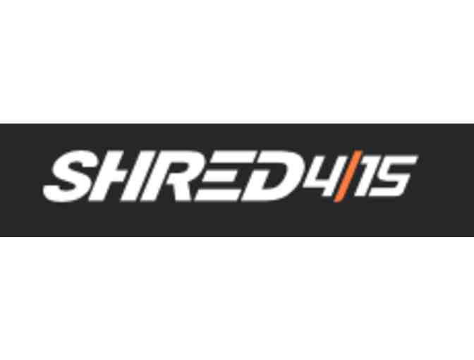 SHRED 4/15 - for you and a partner - interval fitness for real change