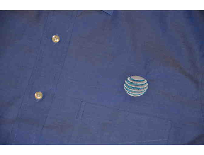 AT&T Branded Apparel - Brooks Brothers Men's 16-32 Slim Fit Dress Shirt