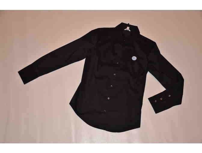 AT&T Branded Apparel - Ladies Medium Calvin Klein Black Dress Shirt