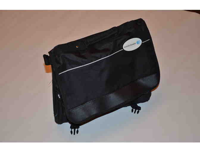 AT&T Branded - Messenger Bag (black with white stripe)