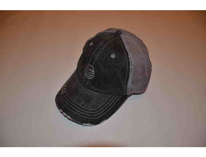 AT&T Branded - Washed out Black & Gray baseball cap