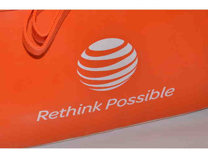 AT&T Branded - Retro Messenger Bag (Orange)