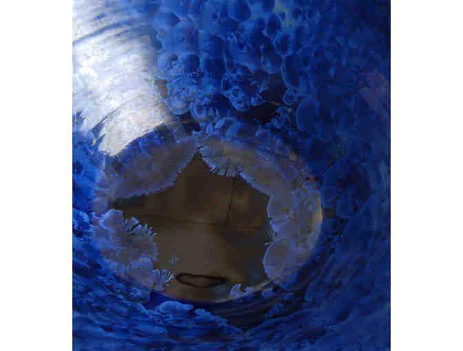 Cobalt Crystalline Flower Bowl (Lindsey Epstein)
