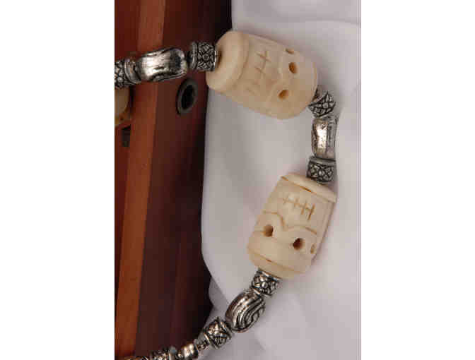 Calaveras Necklace with Cedar Jewelry Box (Mary Nash)