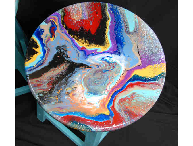 Painted Bar Stools (Lesley Makris)