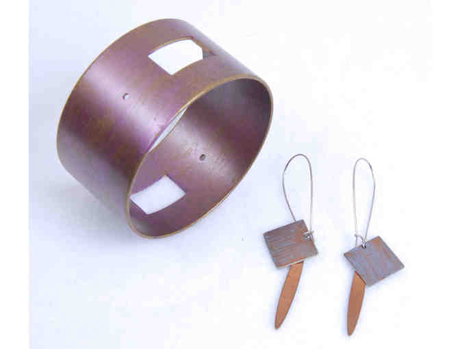 Bangle & Dangle Earrings (Julia Ledoux, Absolutely Creations)