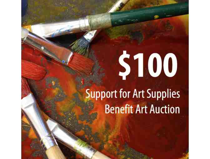 $100 Donation - Support for Art Supplies - Photo 1
