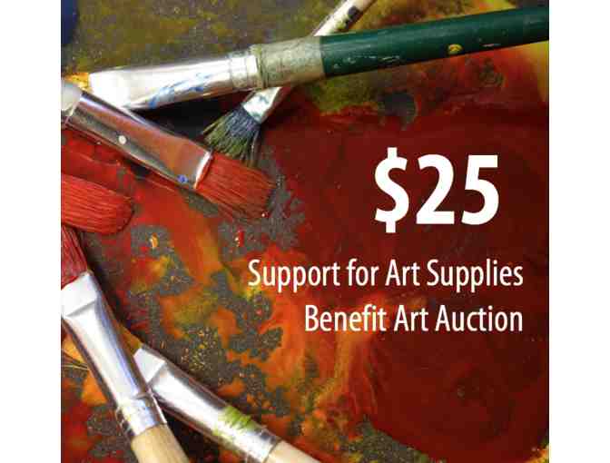$25 Donation - Support for Art Supplies - Photo 1