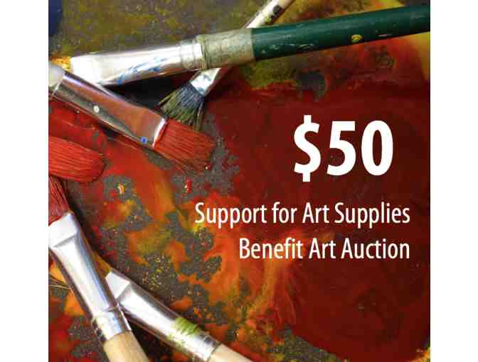 $50 Donation - Support for Art Supplies - Photo 1