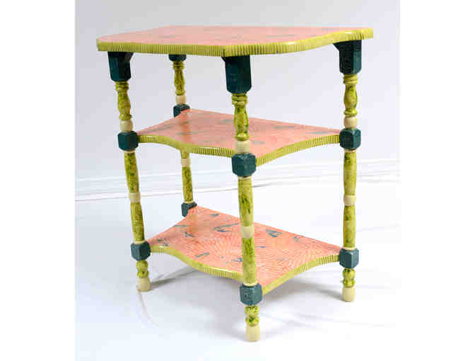 Painted Table (Lesley Makris)