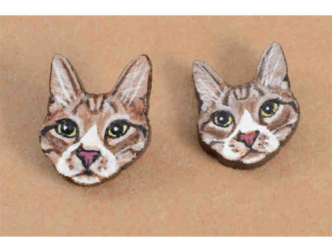 Custom Pet Portrait Earrings (Kerry St.Pierre) LIVE