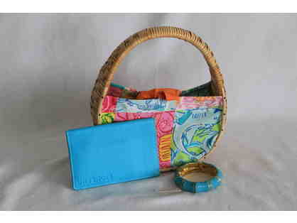 Vintage Lily Bag with bracelet and passport cover