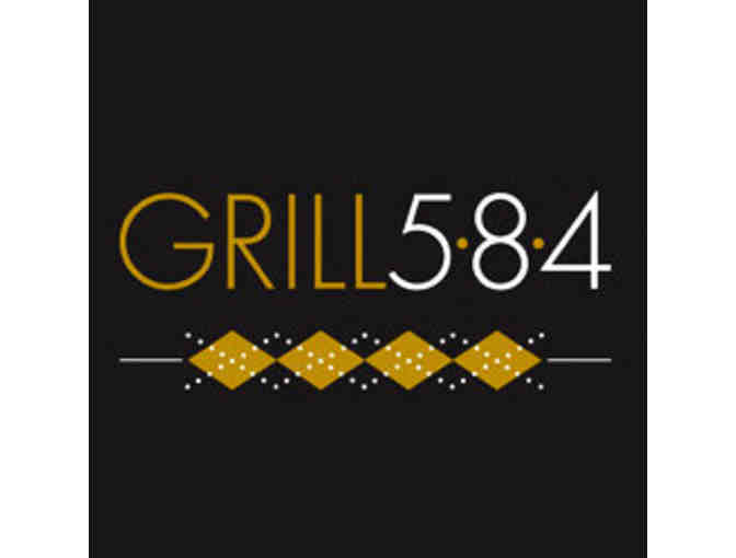 (2) $50 Gift Certificate to Grill 584 in Burlington - Photo 1
