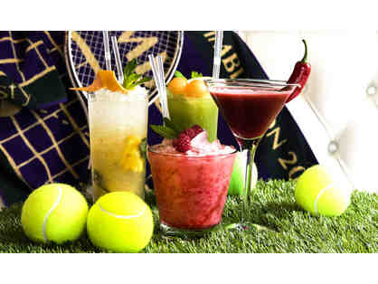 Group Tennis Lesson and Drinks for 4 Adults