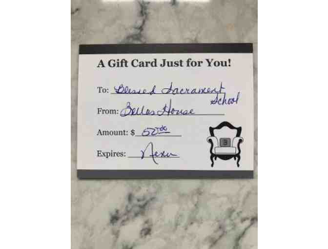 Bella's House $50 Gift Card