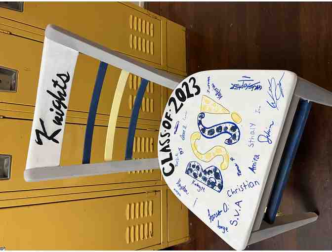 Customized Chair by Current 8th Grade Class