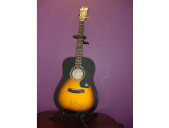 Epiphone Acoustic Guitar Signed by Chris Tomlin