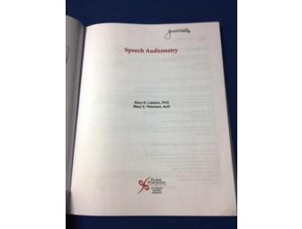 'Speech Audiometry' Textbook Signed by  Dr. James Hall, III