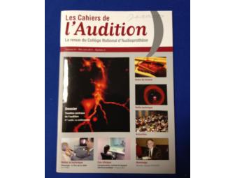Signed Copies of 'Les Cahiers de l'Audition' and Original Article