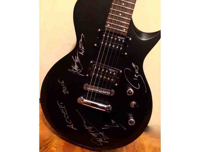 Signed Guitar from Accept