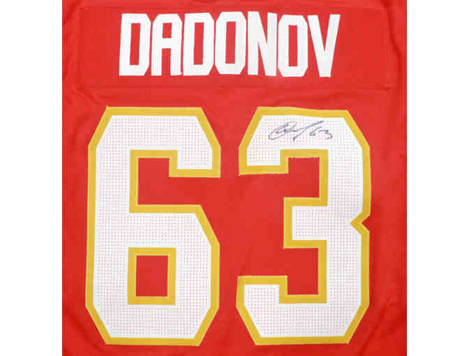 Evgenii Dadonov Autographed NHL Hockey Florida Panthers Jersey - Photo 2