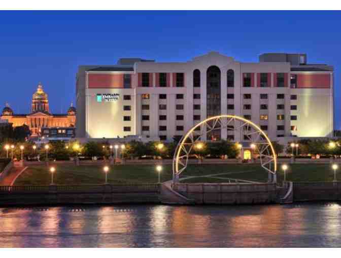 1 Night Stay at Embassy Suites by Hilton Des Moines Downtown, Iowa - Photo 1