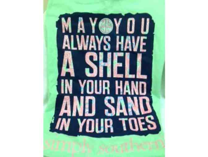 Simply Southern Shell and Sand Tee