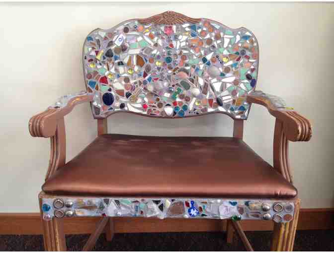 Vintage WMS Mosaic Chair