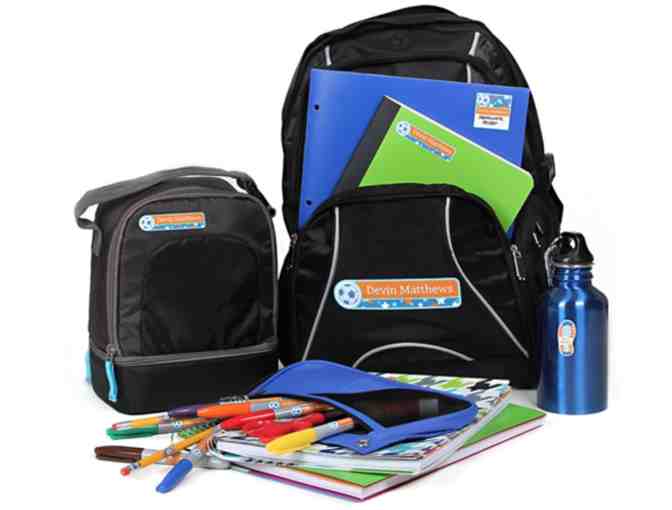 Name Bubbles School Label Pack