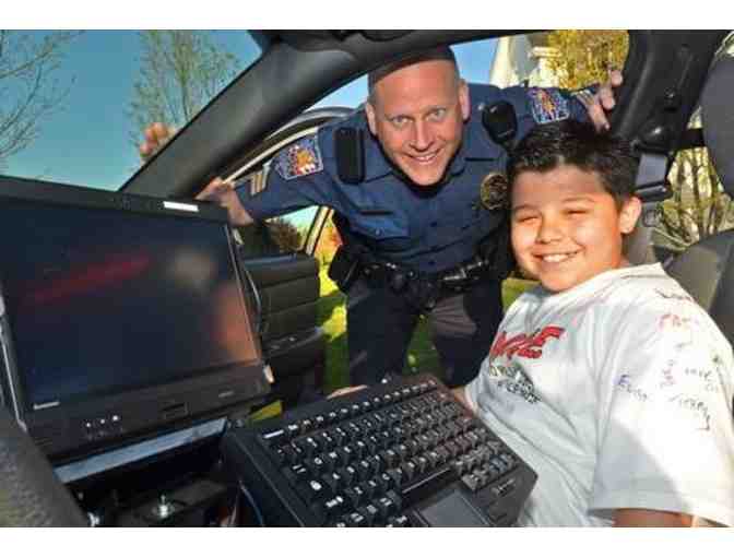 Wilmington Police Car Ride to School
