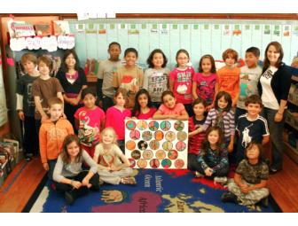 3rd Grade Ms. Berin - PAPER BATIK CANVAS