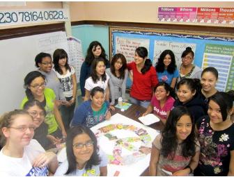 8th Grade Audubon Class of 2011 GIRLS - PEACE COLLAGE BY THE GIRLS