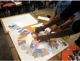 8th Grade Audubon Class of 2011 GIRLS - PEACE COLLAGE BY THE GIRLS