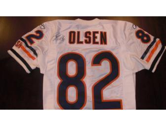 Autographed Chicago Bears Greg Olsen jersey