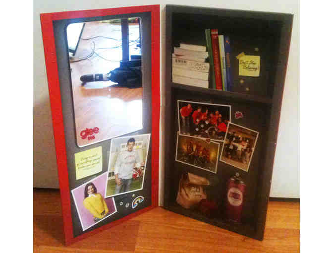 GLEE -- Talking 'Locker' Pamphlet, McKinley T-Shirt, Dalton Sweater, Grad Cap & Yearbook