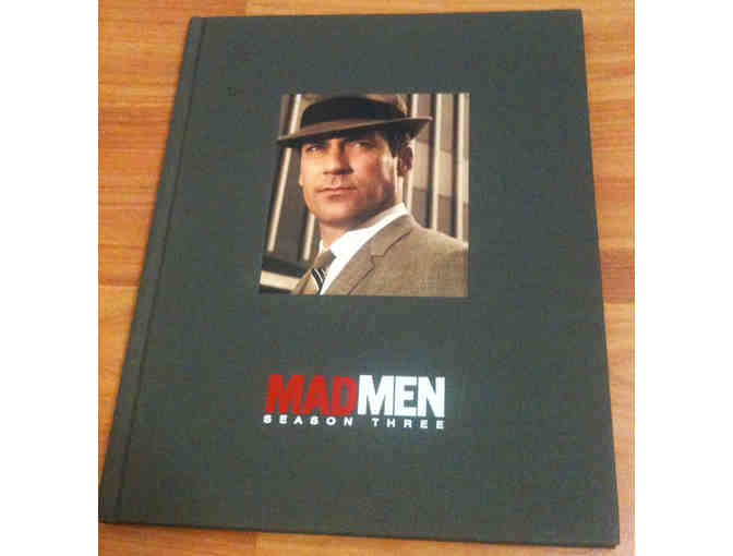 MAD MEN -- Glossy Photo Books (Seasons 3, 5, 6), DVDs, Mug & Pencils/Memo Pad Set