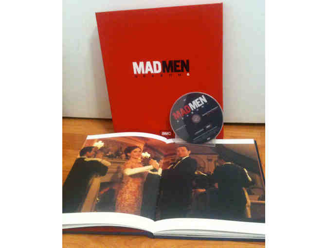 MAD MEN -- Glossy Photo Books (Seasons 3, 5, 6), DVDs, Mug & Pencils/Memo Pad Set