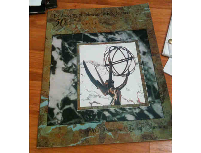 1996 EMMYS PROGRAM -- Signed By X-FILES Stars & Creator (Nominated)
