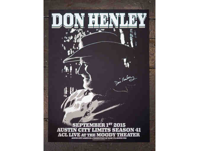 Poster - Framed - Don Henley Signed