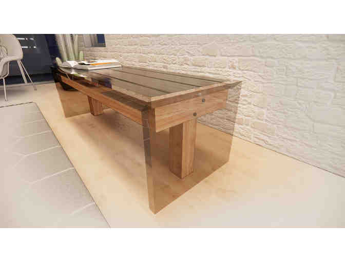 Best Seat in the House - Bench Custom Made from Historic 6A Stage - Option 3