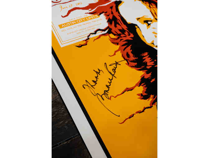 Poster - Unframed - Bonnie Raitt signed